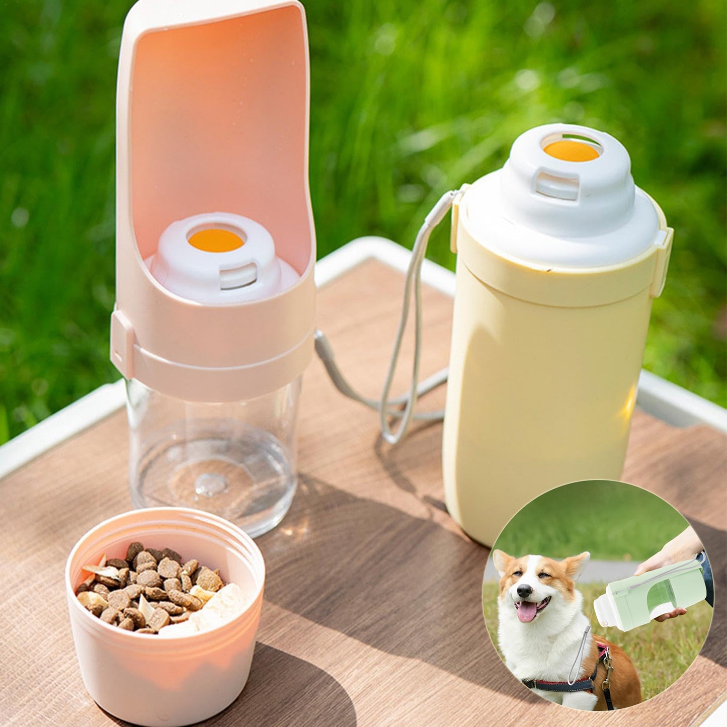 2 In 1 Travel Water Bottle for Pets