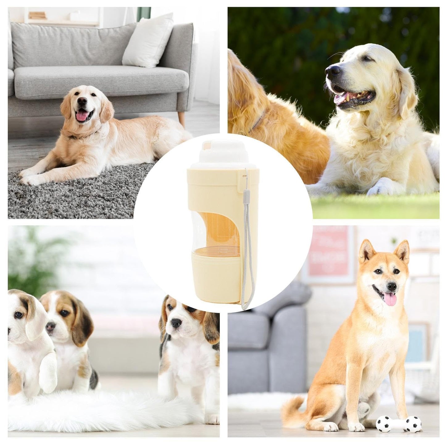 2 In 1 Travel Water Bottle for Pets