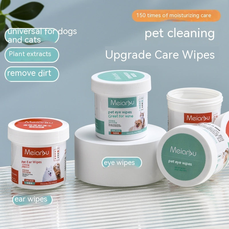 Ear and Eyes Cleaning Wipes For Pets