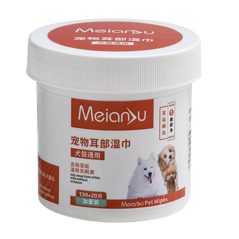Ear and Eyes Cleaning Wipes For Pets