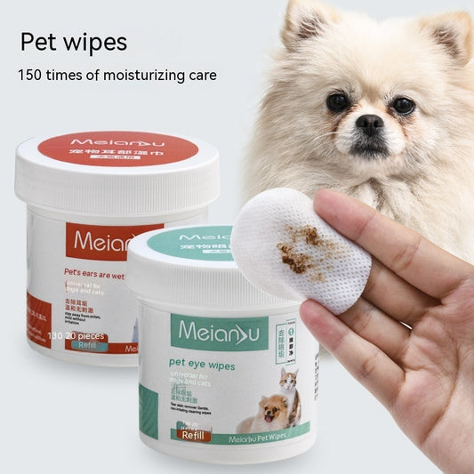 Ear and Eyes Cleaning Wipes For Pets